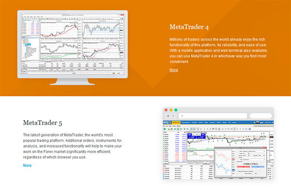 Alpari trading platforms available