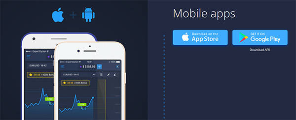 Expertoption mobile apps