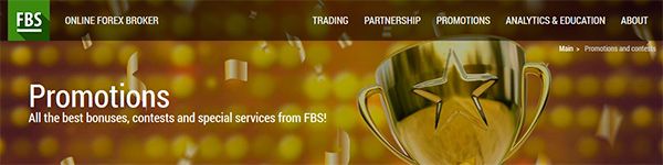 FBS Forex Promos