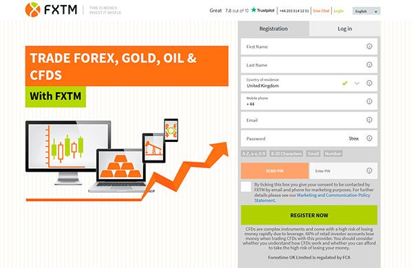 FXTM registration