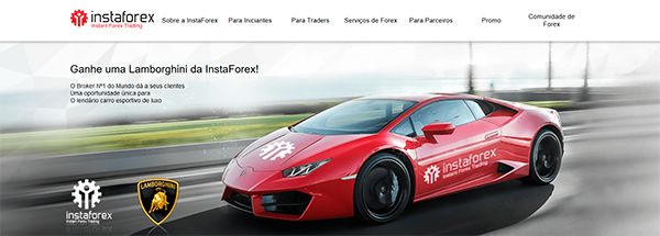 Instaforex main page