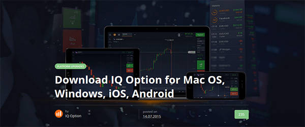 IQOption mobile app