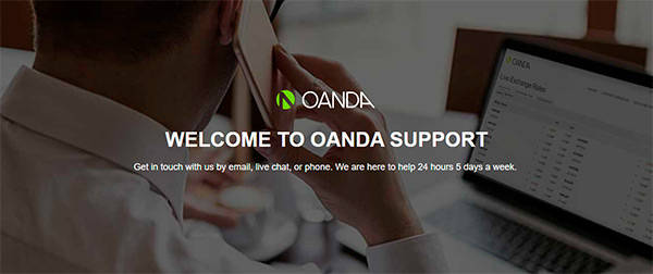 Oanda support