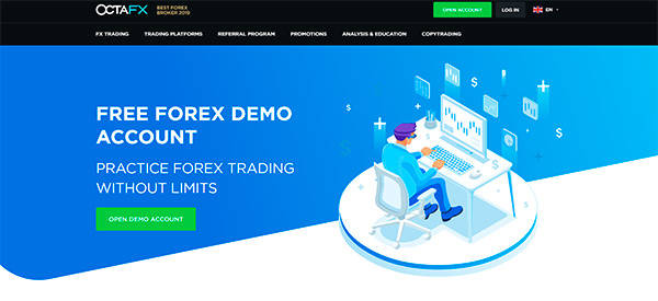 Open a Demo Account at OctaFX