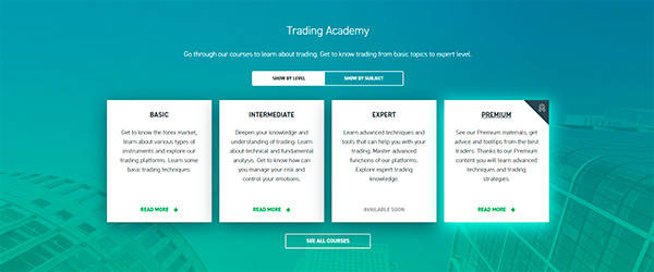 XTB trading academy